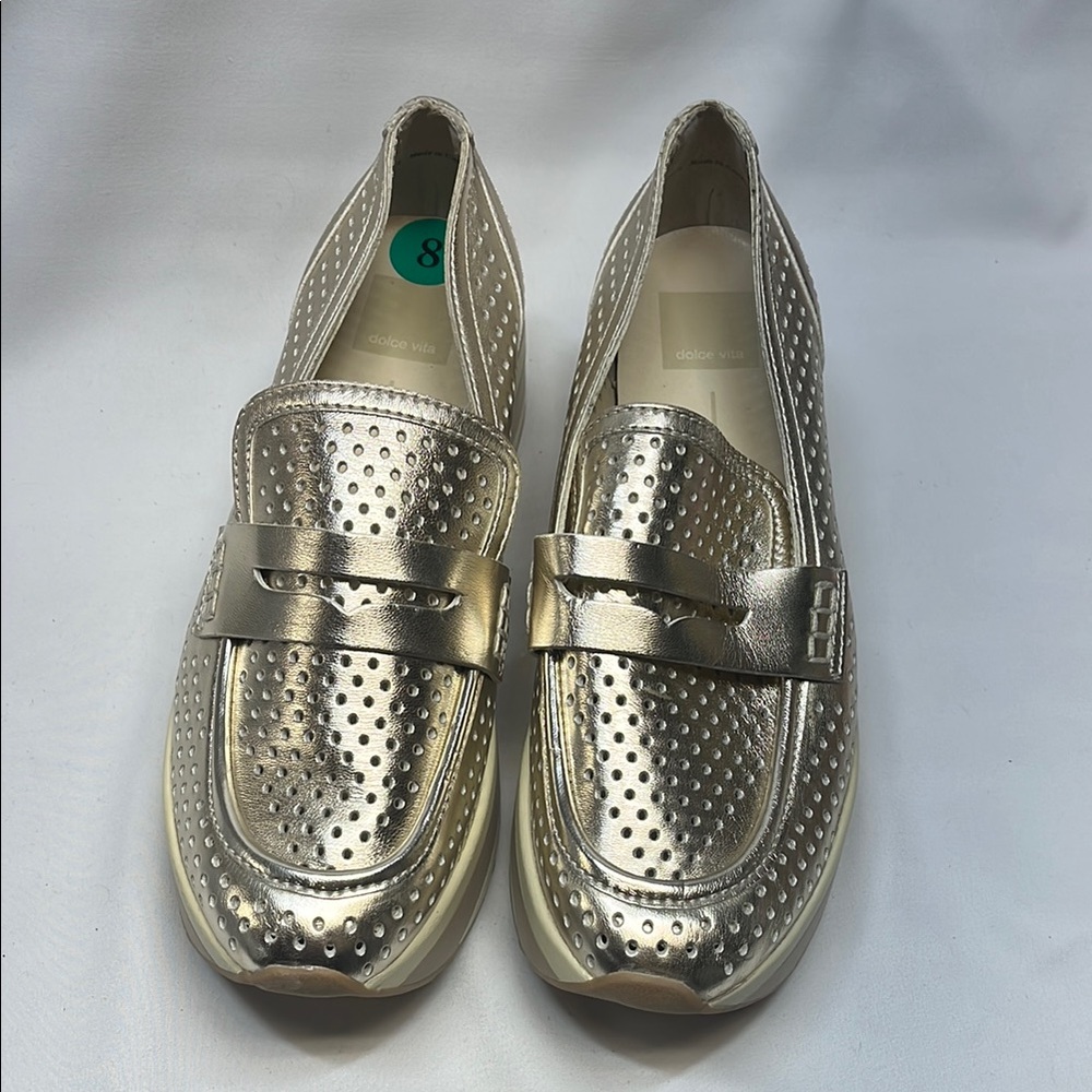 Gold Dolce Vita Women's Janine Loafers
